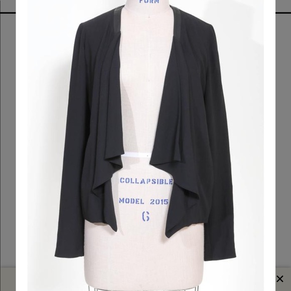 Eileen Fisher Tops - HOST PICK 🎉 NWT Eileen Fisher Black Drape Front